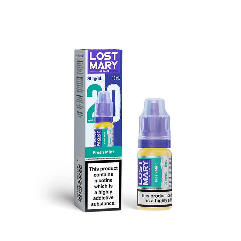 Lost Mary Fresh Mint 10ml Nic Salts E-Liquid