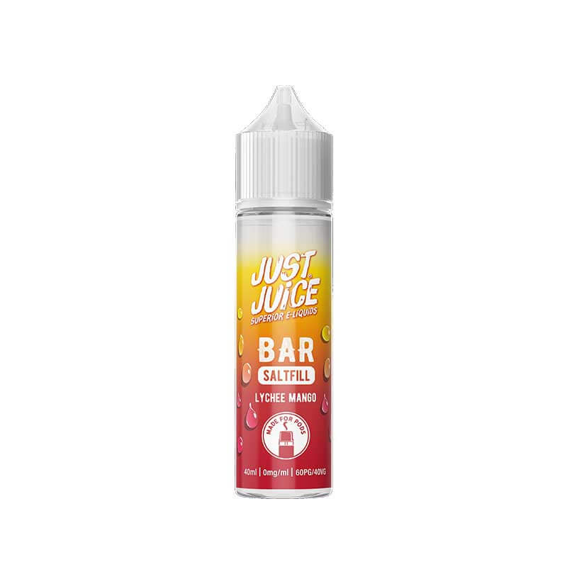 Just Juice Bar Saltfill Lychee Mango Shortfill 40ml E-Liquid