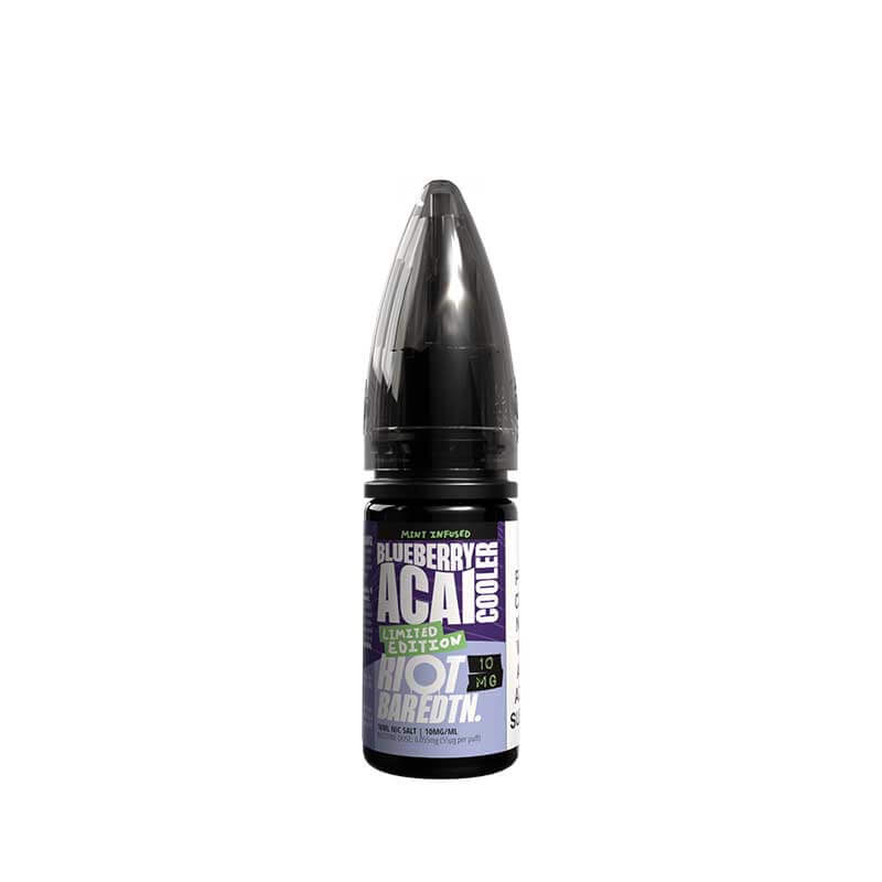 Riot Squad BAR EDTN Limited Edition Blueberry Acai Cooler 10ml Nic Salt E-Liquid