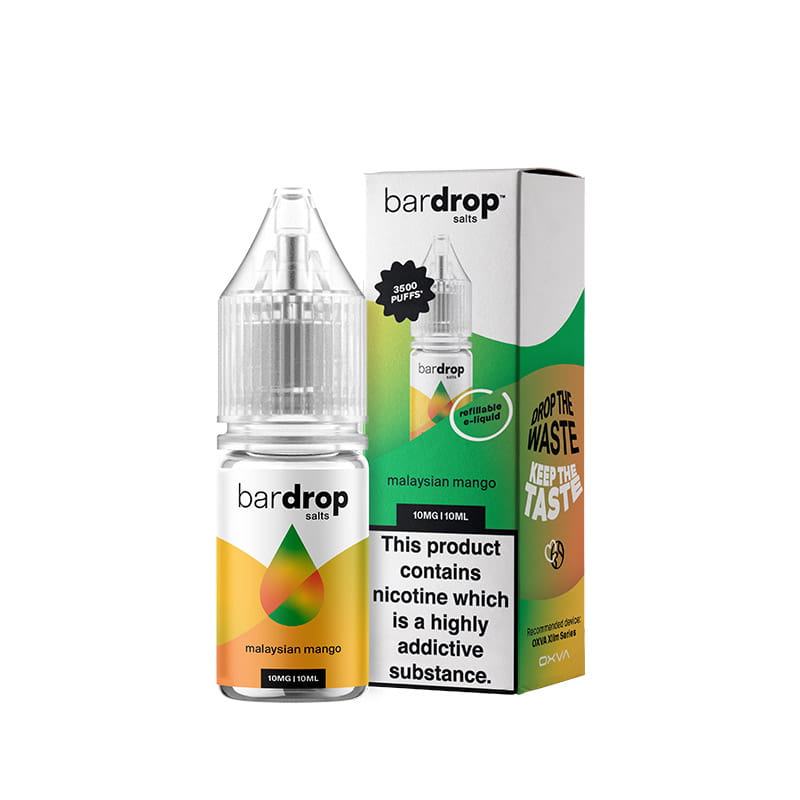 Bar Drop Malaysian Mango 10ml Nic Salts E-Liquid