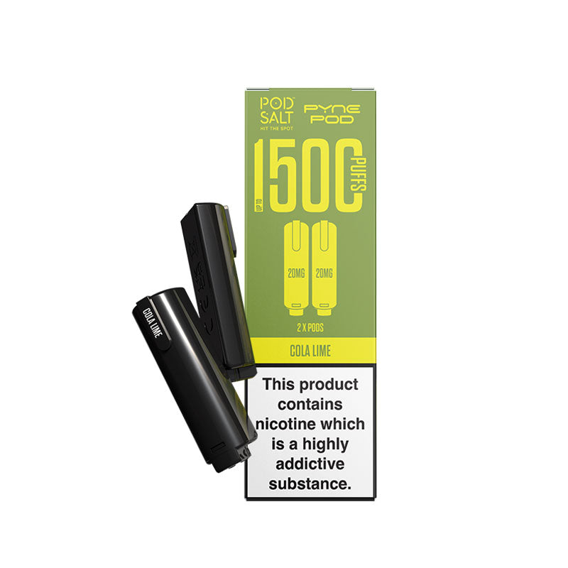 Pyne Pod 2in1 Cola Lime Prefilled Vape Pods - Pod Salt Edition