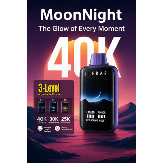 Elfbar Moon Night 40k – Kiwi Passion Fruit Guava - Vape Shop Noida