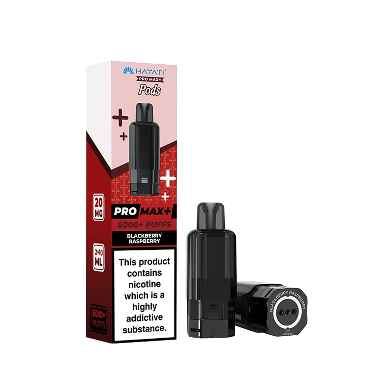 Hayati Pro Max Plus Blackberry Raspberry Prefilled Pod + Refill