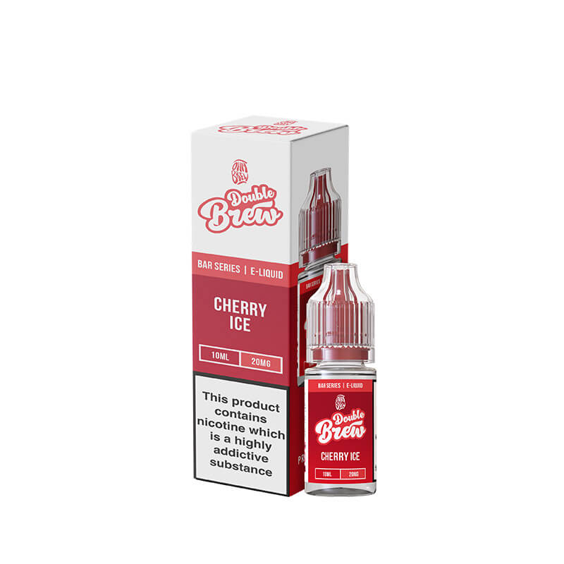 Ohm Brew Double Brew Cherry Ice 10ml Nic Salt E-Liquid