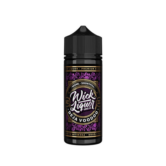 Wick Liquor Deja Voodoo 100ml Shortfill E-Liquid
