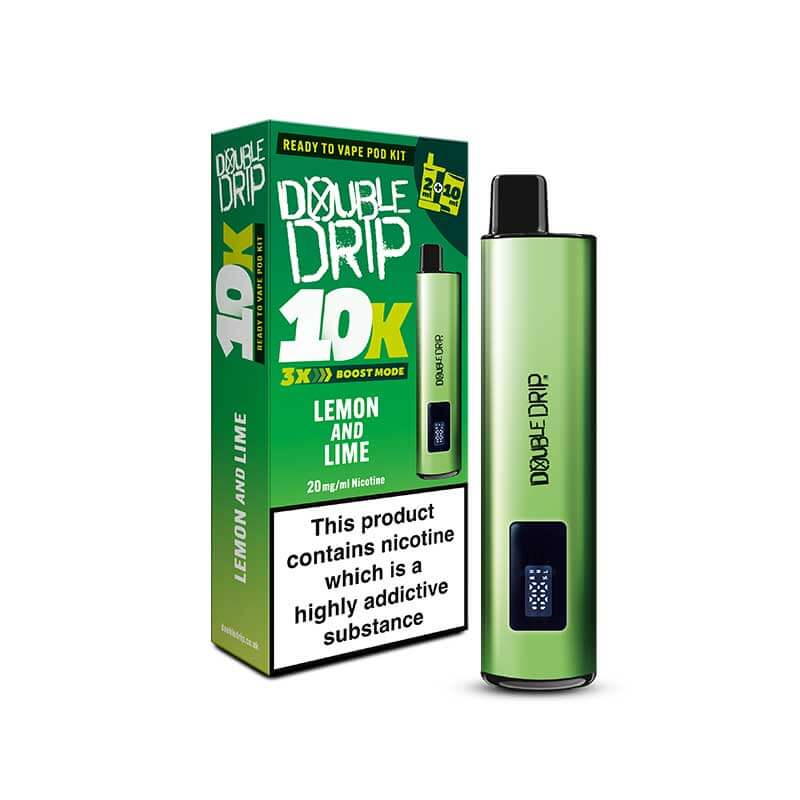 Double Drip 10k Prefilled Pod Vape Kit