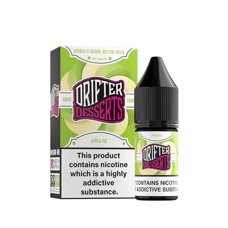 Drifter Desserts Apple Pie 10ml Nic Salt E-Liquid