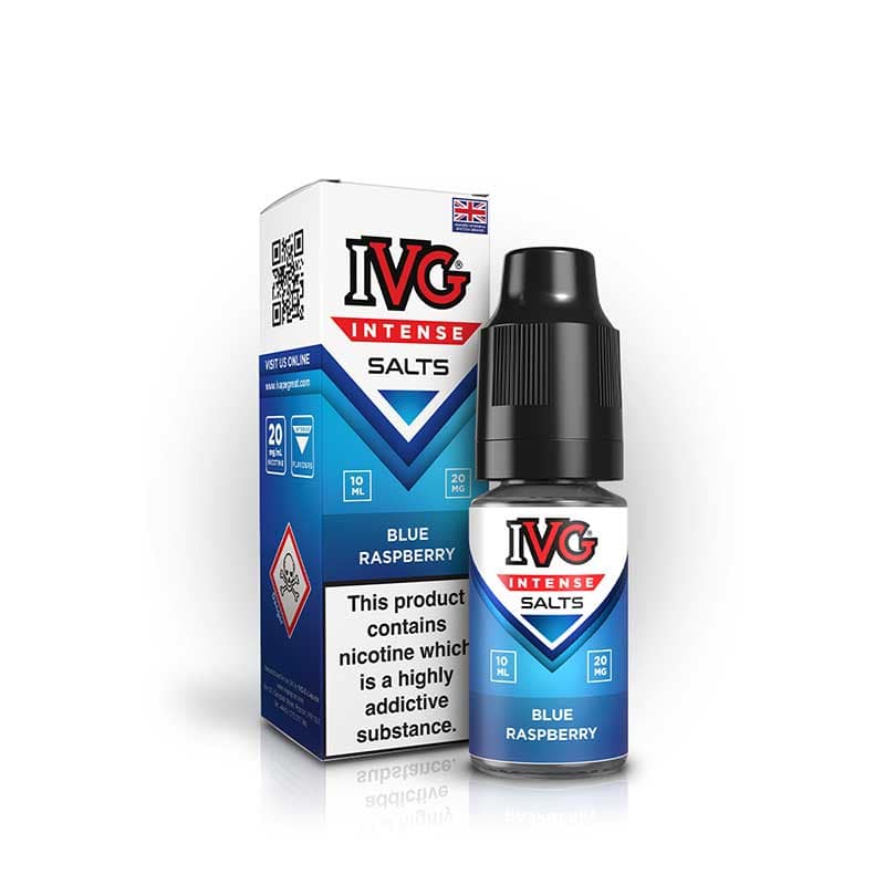 IVG Intense Salts Blue Raspberry 10ml Nic Salts E-Liquid