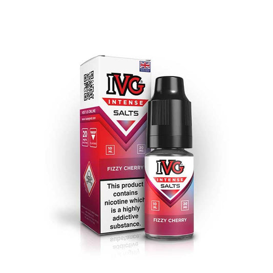 IVG Intense Salts Fizzy Cherry 10ml Nic Salts E-Liquid