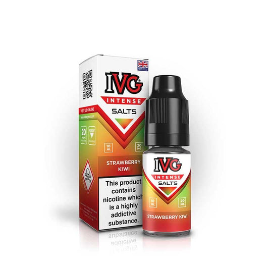IVG Intense Salts Strawberry Kiwi 10ml Nic Salts E-Liquid