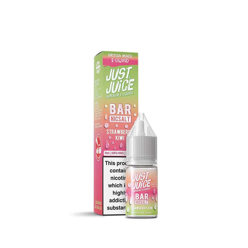 Just Juice Bar Range Strawberry & Kiwi 10ml Nic Salt E-Liquid