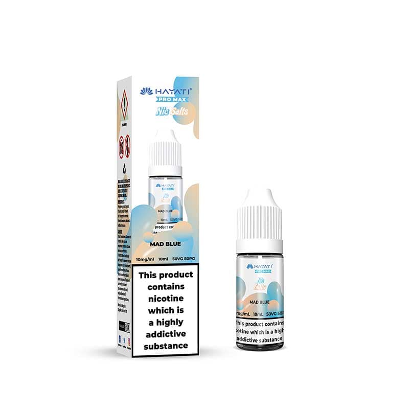 Hayati Pro Max Mad Blue Nic Salt E-Liquid 10ml