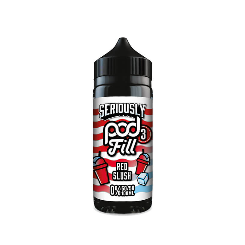 Doozy Vape Co Seriously Pod Fill 3 Red Slush 100ml Shortfill E-Liquid