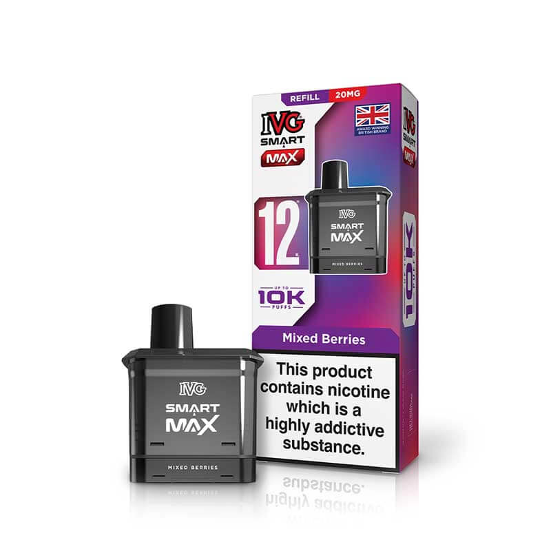 IVG Smart Max Mixed Berries Prefilled Vape Pod + Refill