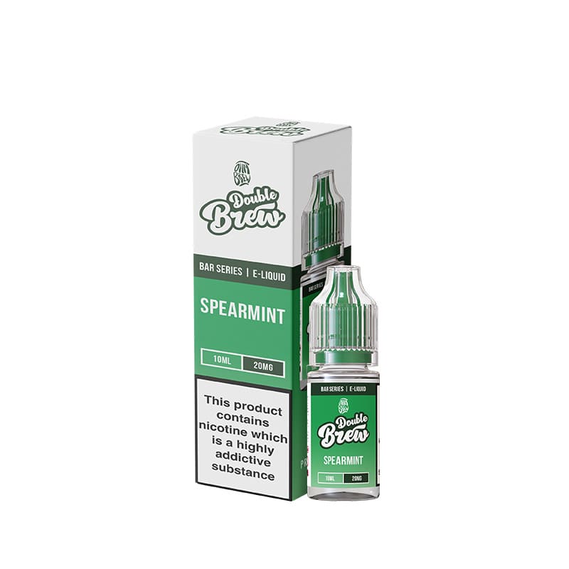 Ohm Brew Double Brew Spearmint 10ml Nic Salt E-Liquid