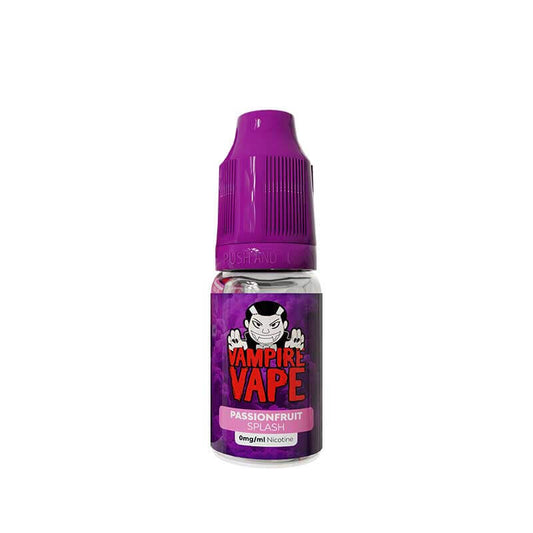 Vampire Vape Tropical Passionfruit Splash 10ml Freebase E-Liquid