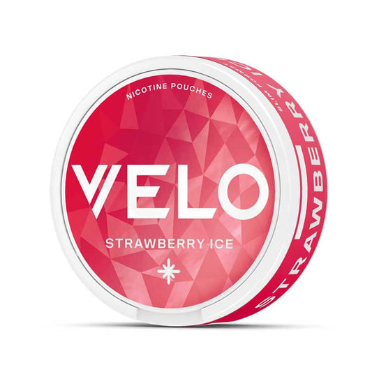 Velo Strawberry Ice Slim Nicotine Pouches - Original (10mg)