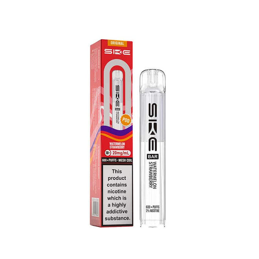 SKE Bar Watermelon Strawberry Prefilled Vape Pod