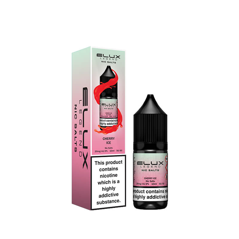 Elux Legend Cherry Ice Nic Salt E-Liquid 10ml