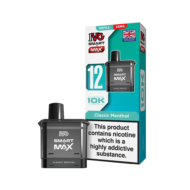 IVG Smart Max Classic Menthol Prefilled Vape Pod + Refill