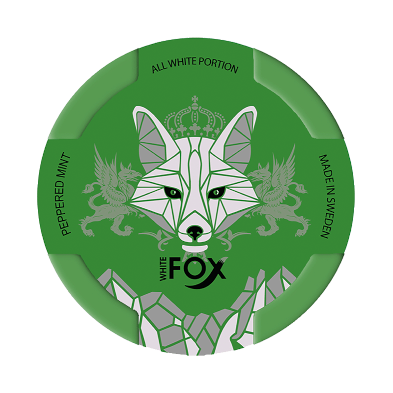 White Fox Peppered Mint 12mg - White Fox