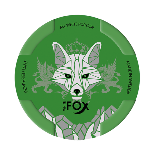 White Fox Peppered Mint 12mg - White Fox